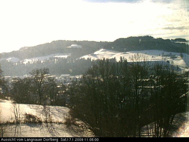 Webcam-Bild: Aussicht vom Dorfberg in Langnau 20090117-110500
