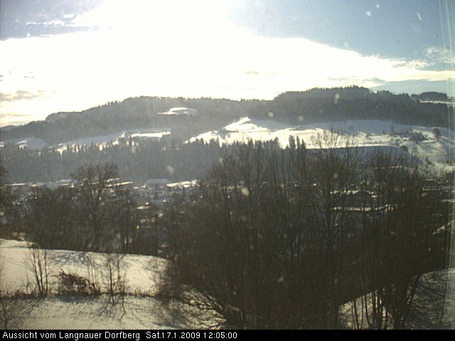 Webcam-Bild: Aussicht vom Dorfberg in Langnau 20090117-120500
