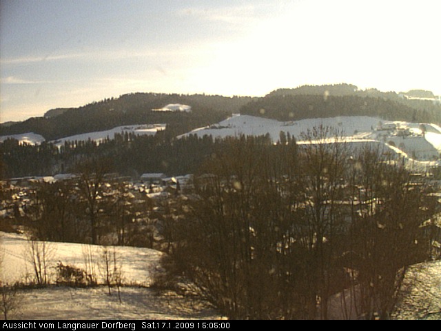 Webcam-Bild: Aussicht vom Dorfberg in Langnau 20090117-150500