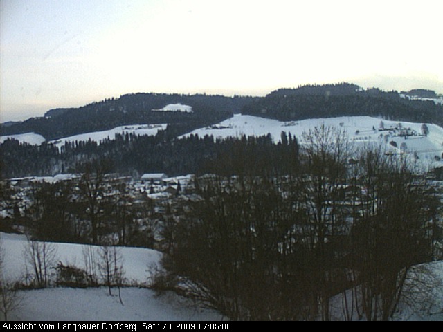 Webcam-Bild: Aussicht vom Dorfberg in Langnau 20090117-170500