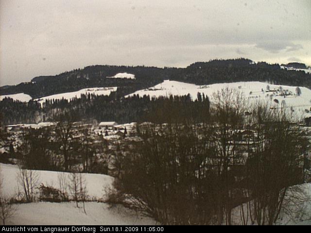 Webcam-Bild: Aussicht vom Dorfberg in Langnau 20090118-110500