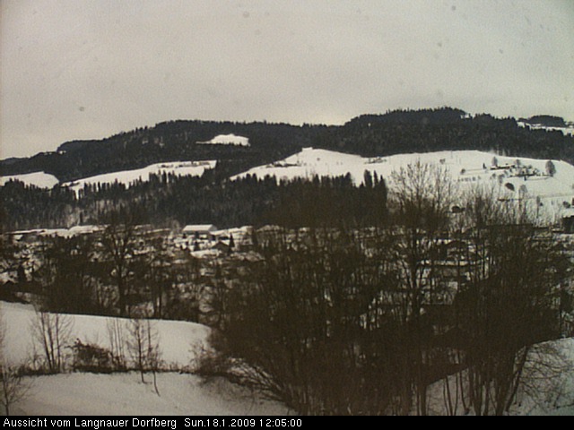 Webcam-Bild: Aussicht vom Dorfberg in Langnau 20090118-120500