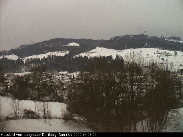 Webcam-Bild: Aussicht vom Dorfberg in Langnau 20090118-140500