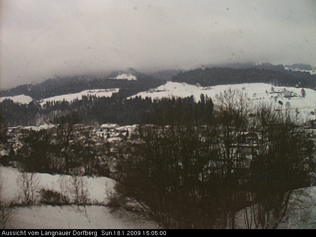Webcam-Bild: Aussicht vom Dorfberg in Langnau 20090118-150500