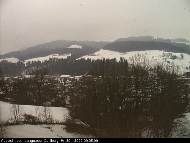 Webcam-Bild: Aussicht vom Dorfberg in Langnau 20090130-090500