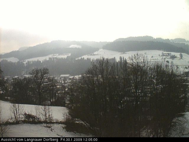 Webcam-Bild: Aussicht vom Dorfberg in Langnau 20090130-120500