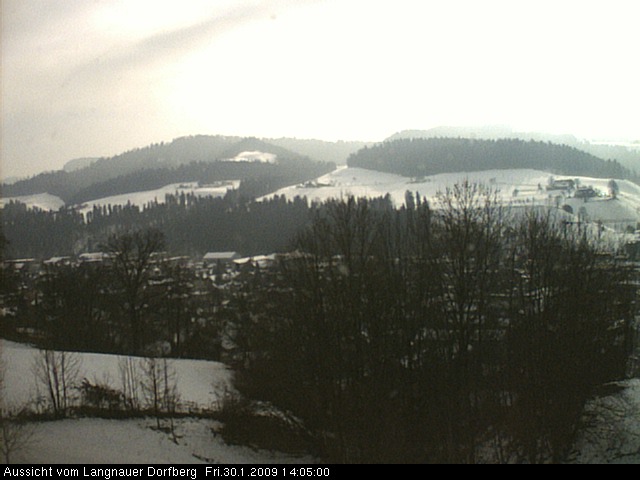 Webcam-Bild: Aussicht vom Dorfberg in Langnau 20090130-140500
