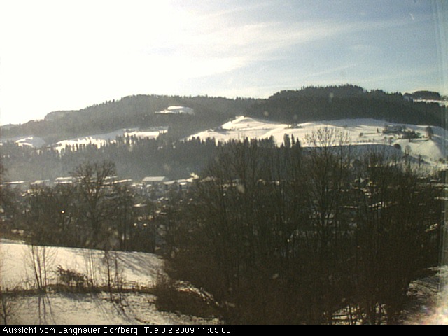 Webcam-Bild: Aussicht vom Dorfberg in Langnau 20090203-110500