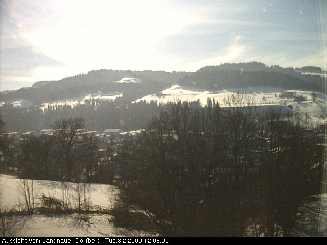 Webcam-Bild: Aussicht vom Dorfberg in Langnau 20090203-120500