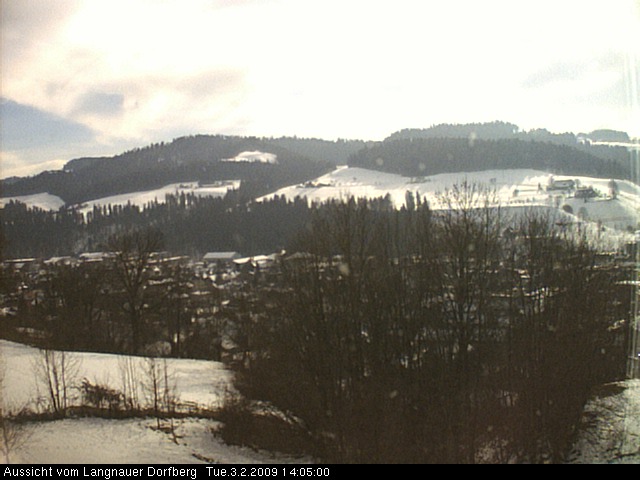 Webcam-Bild: Aussicht vom Dorfberg in Langnau 20090203-140500