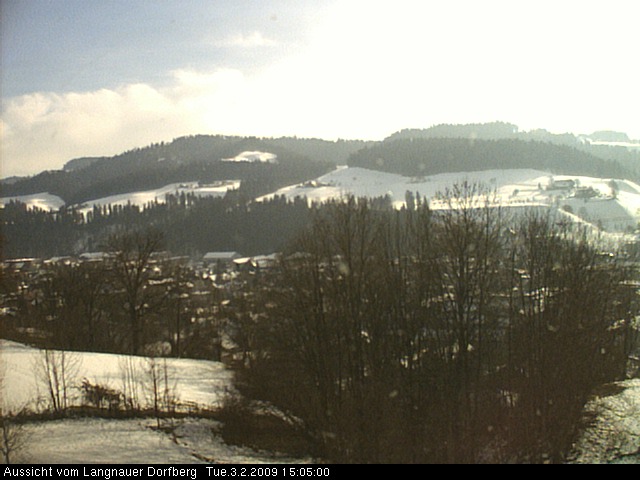 Webcam-Bild: Aussicht vom Dorfberg in Langnau 20090203-150500
