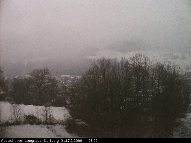 Webcam-Bild: Aussicht vom Dorfberg in Langnau 20090207-110500