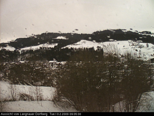 Webcam-Bild: Aussicht vom Dorfberg in Langnau 20090210-090500