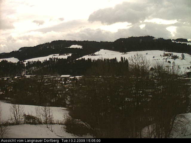 Webcam-Bild: Aussicht vom Dorfberg in Langnau 20090210-150500