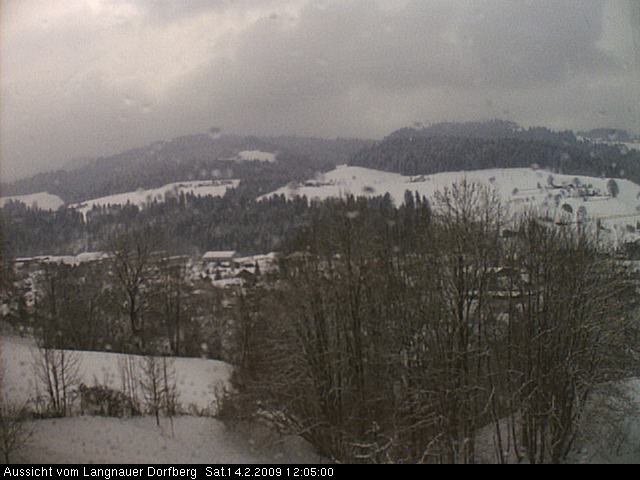 Webcam-Bild: Aussicht vom Dorfberg in Langnau 20090214-120500