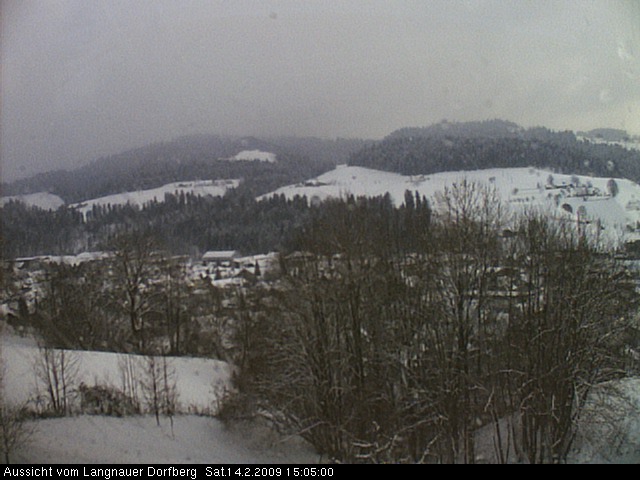 Webcam-Bild: Aussicht vom Dorfberg in Langnau 20090214-150500