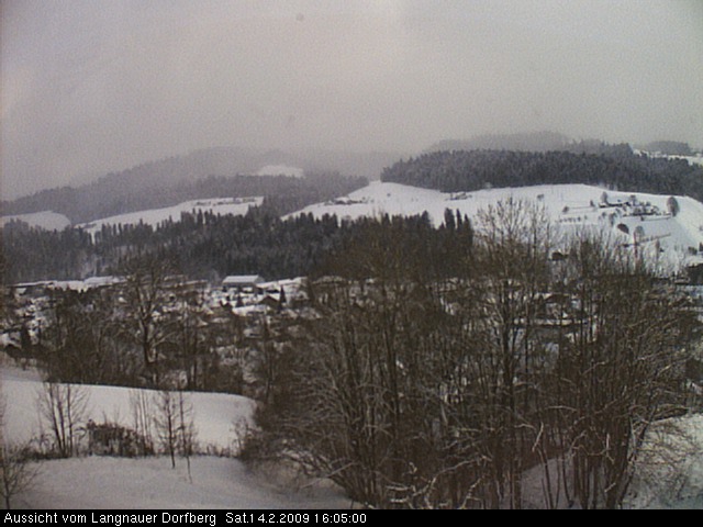 Webcam-Bild: Aussicht vom Dorfberg in Langnau 20090214-160500