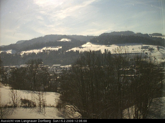Webcam-Bild: Aussicht vom Dorfberg in Langnau 20090215-120500
