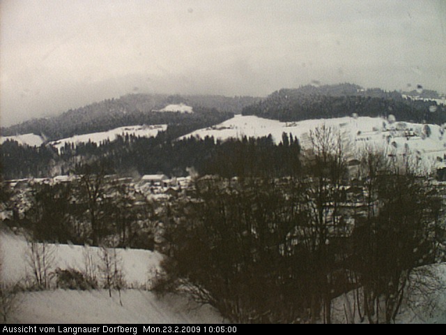 Webcam-Bild: Aussicht vom Dorfberg in Langnau 20090223-100500