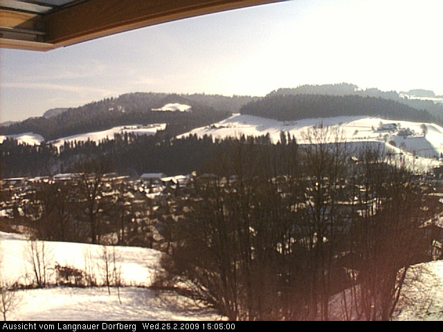 Webcam-Bild: Aussicht vom Dorfberg in Langnau 20090225-150500