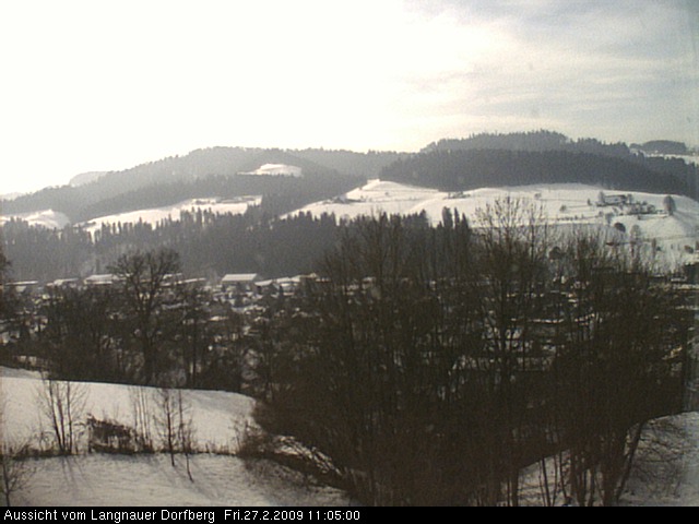 Webcam-Bild: Aussicht vom Dorfberg in Langnau 20090227-110500