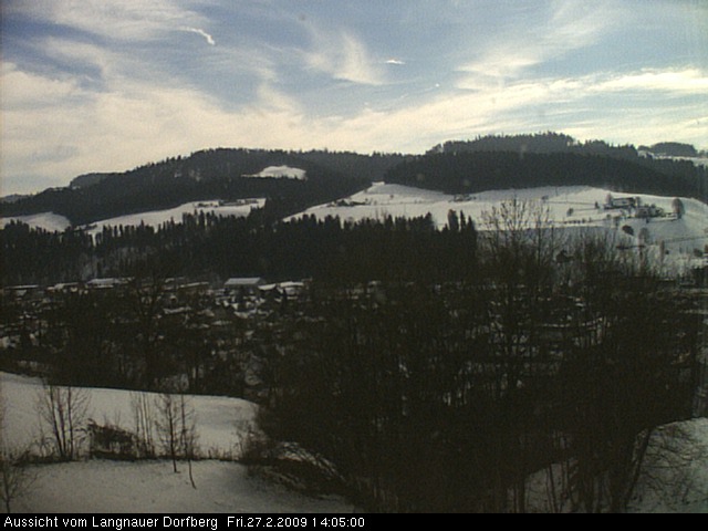 Webcam-Bild: Aussicht vom Dorfberg in Langnau 20090227-140500