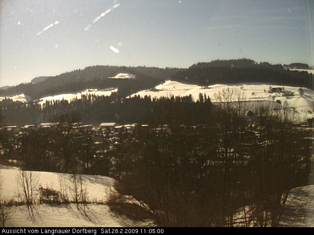 Webcam-Bild: Aussicht vom Dorfberg in Langnau 20090228-110500