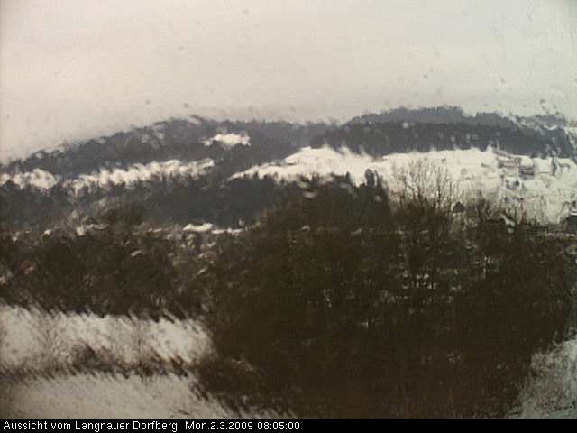 Webcam-Bild: Aussicht vom Dorfberg in Langnau 20090302-080500