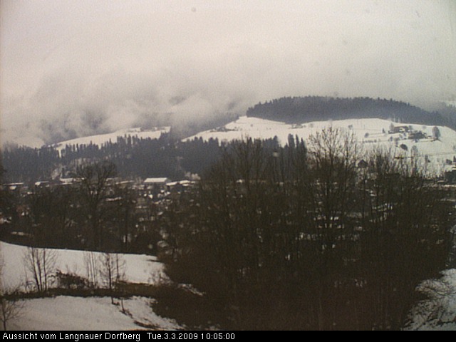 Webcam-Bild: Aussicht vom Dorfberg in Langnau 20090303-100500