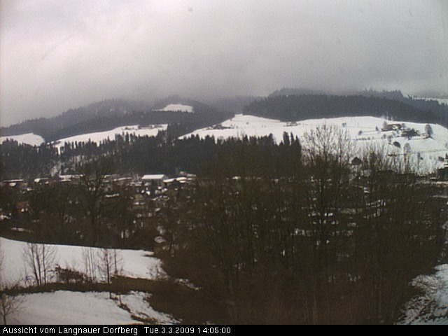 Webcam-Bild: Aussicht vom Dorfberg in Langnau 20090303-140500