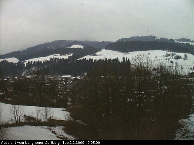 Webcam-Bild: Aussicht vom Dorfberg in Langnau 20090303-170500
