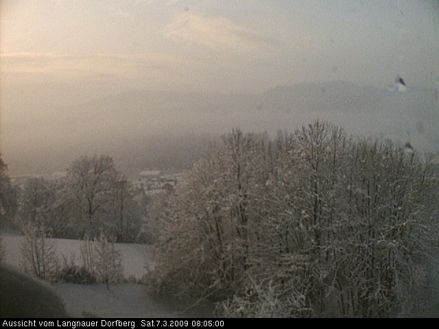 Webcam-Bild: Aussicht vom Dorfberg in Langnau 20090307-080500