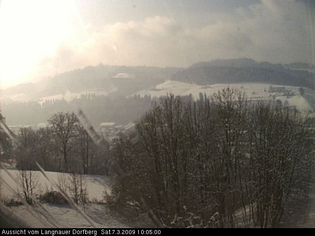 Webcam-Bild: Aussicht vom Dorfberg in Langnau 20090307-100500