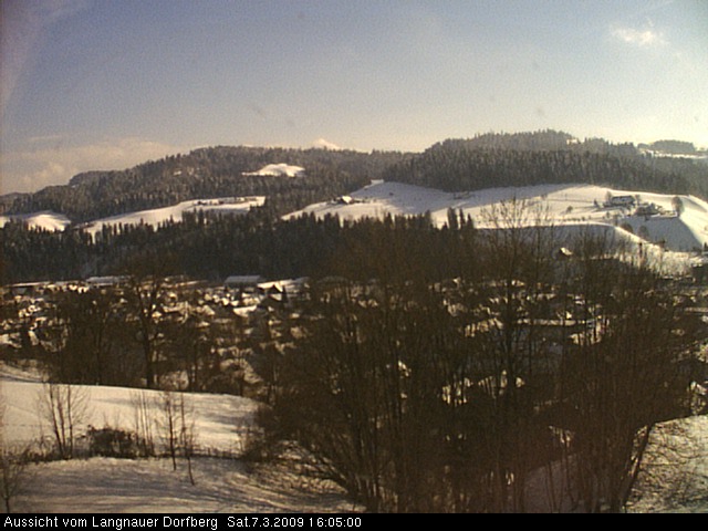 Webcam-Bild: Aussicht vom Dorfberg in Langnau 20090307-160500