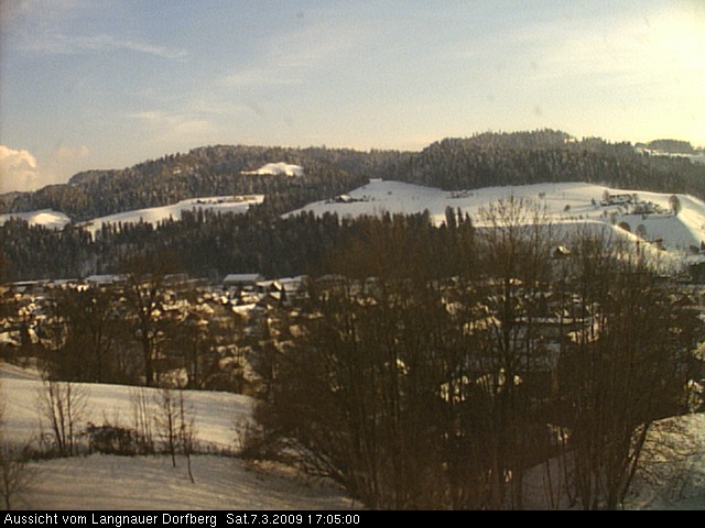 Webcam-Bild: Aussicht vom Dorfberg in Langnau 20090307-170500