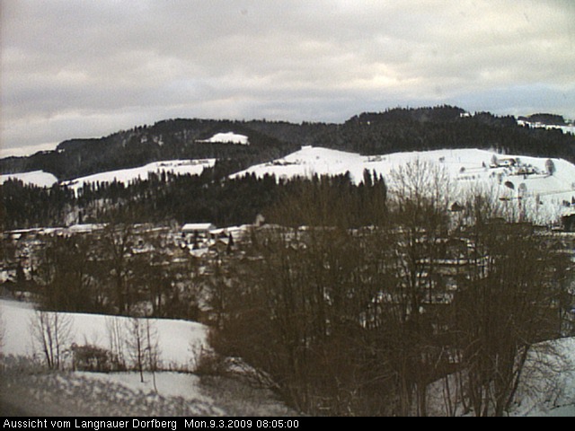 Webcam-Bild: Aussicht vom Dorfberg in Langnau 20090309-080500