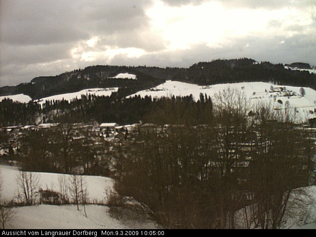 Webcam-Bild: Aussicht vom Dorfberg in Langnau 20090309-100500