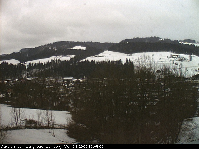 Webcam-Bild: Aussicht vom Dorfberg in Langnau 20090309-160500