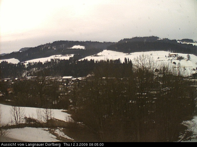 Webcam-Bild: Aussicht vom Dorfberg in Langnau 20090312-080500