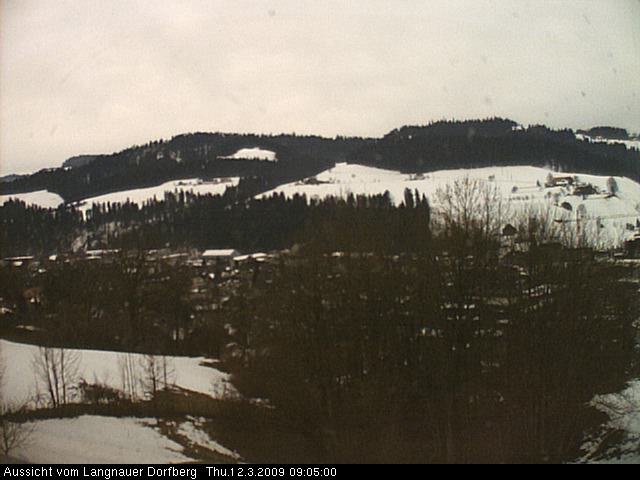 Webcam-Bild: Aussicht vom Dorfberg in Langnau 20090312-090500