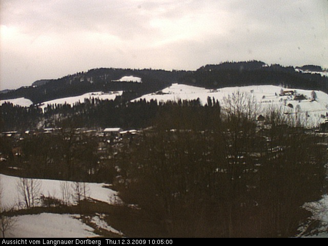 Webcam-Bild: Aussicht vom Dorfberg in Langnau 20090312-100500