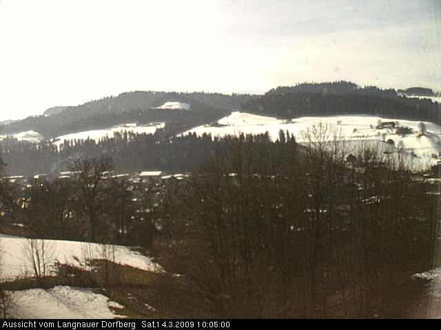 Webcam-Bild: Aussicht vom Dorfberg in Langnau 20090314-100500