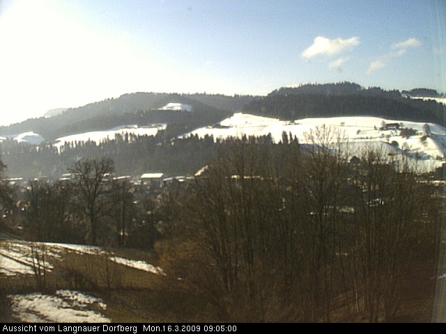 Webcam-Bild: Aussicht vom Dorfberg in Langnau 20090316-090500