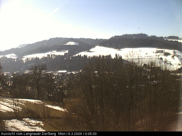 Webcam-Bild: Aussicht vom Dorfberg in Langnau 20090316-100500