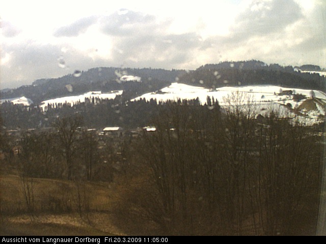 Webcam-Bild: Aussicht vom Dorfberg in Langnau 20090320-110500