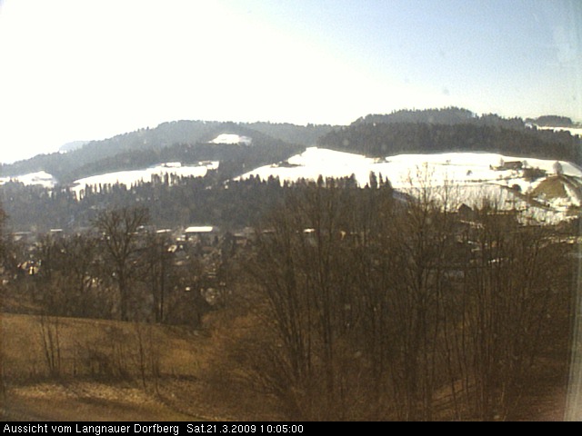 Webcam-Bild: Aussicht vom Dorfberg in Langnau 20090321-100500