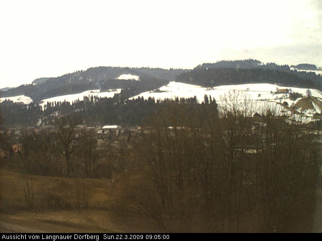 Webcam-Bild: Aussicht vom Dorfberg in Langnau 20090322-090500