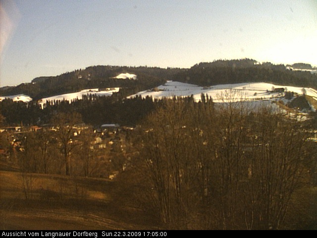 Webcam-Bild: Aussicht vom Dorfberg in Langnau 20090322-170500