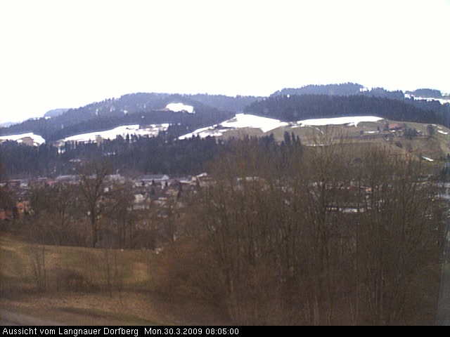 Webcam-Bild: Aussicht vom Dorfberg in Langnau 20090330-080500