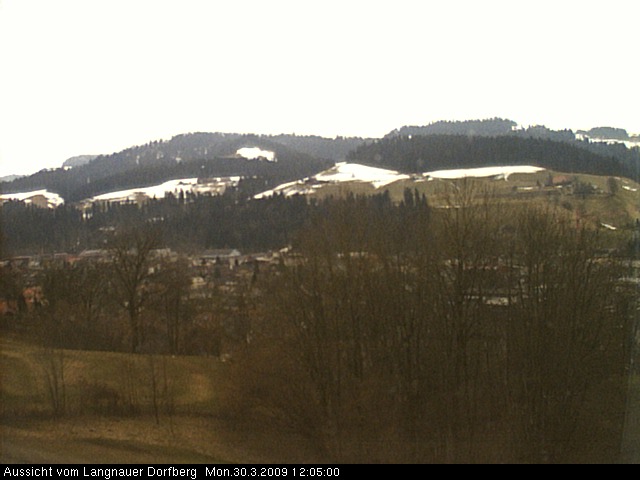 Webcam-Bild: Aussicht vom Dorfberg in Langnau 20090330-120500